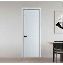41 PE.O Вайт вставка Глухая кромка Черный муар ProfilDoors Orange
