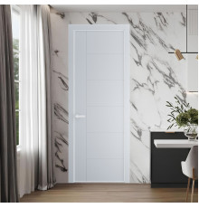 44 PE.O Лайт Грей вставка Глухая кромка Вайт ProfilDoors Orange