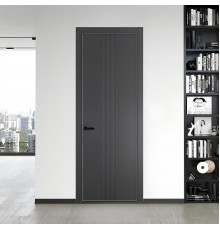 45 PE.O Графит вставка Глухая кромка Черный ProfilDoors Orange