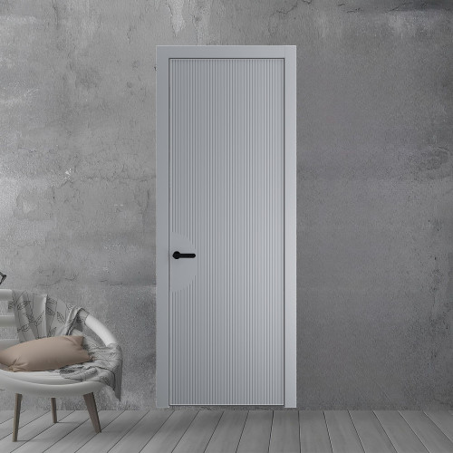 47 PE.O Смоки вставка Глухая кромка Черный муар ProfilDoors Orange