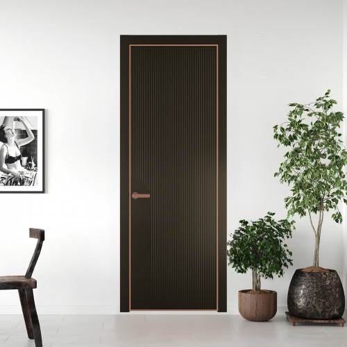 49 PE.O Перламутр Бронза вставка Глухая кромка Медь ProfilDoors Orange