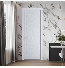 50 PE.O Вайт вставка Глухая кромка Серая ночь ProfilDoors Orange