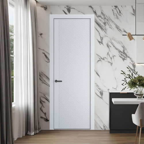 50 PE.O Вайт вставка Глухая кромка Серая ночь ProfilDoors Orange