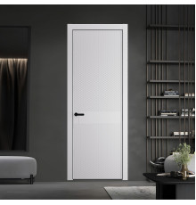 51 PE.O Крем Вайт вставка Глухая кромка Черный ProfilDoors Orange