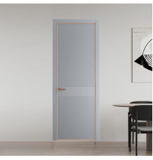 51 PE.O Смоки вставка Глухая кромка Медь ProfilDoors Orange