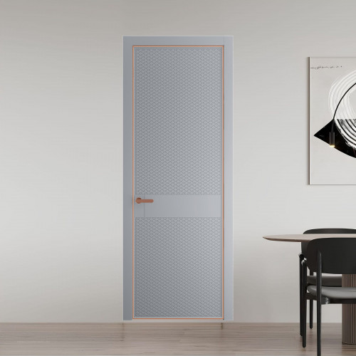 51 PE.O Смоки вставка Глухая кромка Медь ProfilDoors Orange