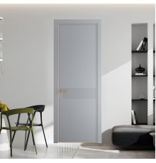 52 PE.O Смоки вставка Глухая кромка Золото ProfilDoors Orange
