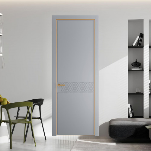 52 PE.O Смоки вставка Глухая кромка Золото ProfilDoors Orange