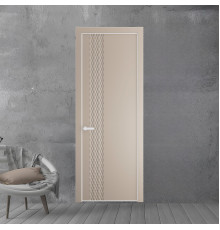 53 PE.O Сэнд вставка Глухая кромка Вайт ProfilDoors Orange