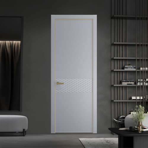 54 PE.O Смоки вставка Глухая кромка Шампань ProfilDoors Orange