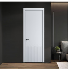 57 PE.O Вайт вставка Глухая кромка Серая ночь ProfilDoors Orange