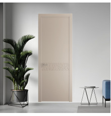 58 PE.O Сэнд вставка Глухая кромка Никель ProfilDoors Orange