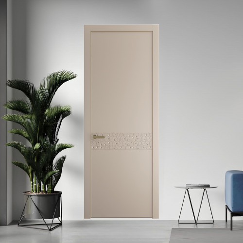 58 PE.O Сэнд вставка Глухая кромка Шампань ProfilDoors Orange