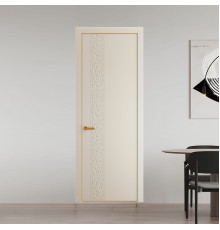 59 PE.O Кремовая Магнолия вставка Глухая кромка Бронза ProfilDoors Orange