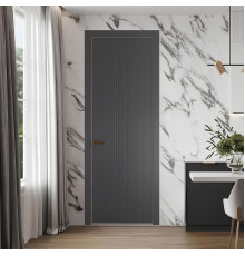60 PE.O Графит вставка Глухая кромка Деорэ ProfilDoors Orange
