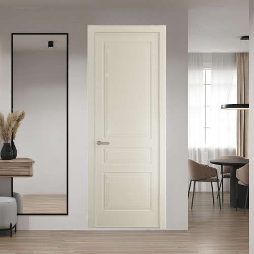 63 PE.O Перламутр Белый вставка Глухая кромка Никель ProfilDoors Orange