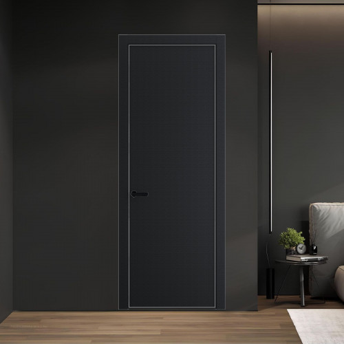 1 PE.O Блэк Элегант вставка Глухая кромка Черный ProfilDoors Orange