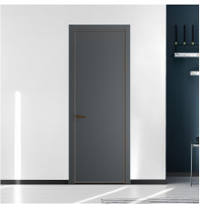 1 PE.O Графит Элегант вставка Глухая кромка Деорэ ProfilDoors Orange
