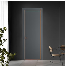 1 PE.O Графит Элегант вставка Глухая кромка Медь ProfilDoors Orange