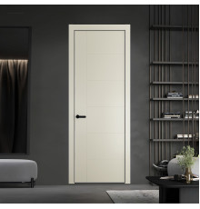 44 PE.O Перламутр Белый вставка Глухая кромка Черный ProfilDoors Orange