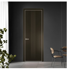 45 PE.O Перламутр Бронза вставка Глухая кромка Никель ProfilDoors Orange