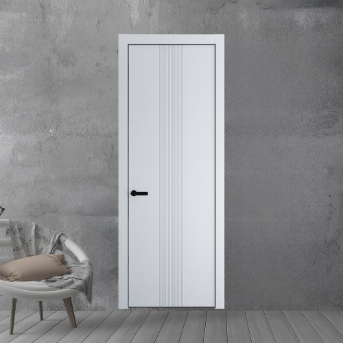 45 PE.O Вайт вставка Глухая кромка Черный ProfilDoors Orange