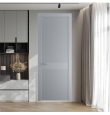 51 PE.O Смоки вставка Глухая кромка Серебро ProfilDoors Orange