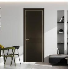 52 PE.O Перламутр Бронза вставка Глухая кромка Шампань ProfilDoors Orange