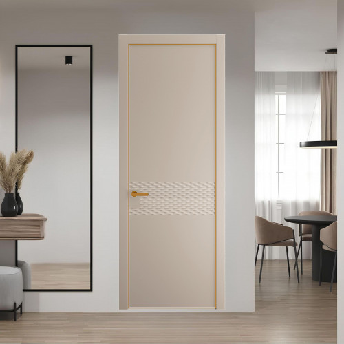 54 PE.O Сэнд вставка Глухая кромка Бронза ProfilDoors Orange