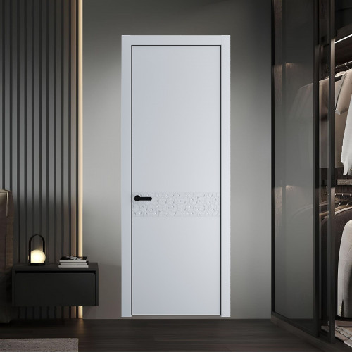 58 PE.O Лайт Грей вставка Глухая кромка Черный ProfilDoors Orange