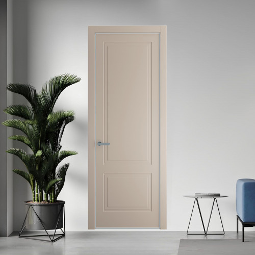 62 PE.O Сэнд вставка Глухая кромка Серебро ProfilDoors Orange