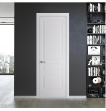 63 PE.O Крем Вайт вставка Глухая кромка Серебро ProfilDoors Orange