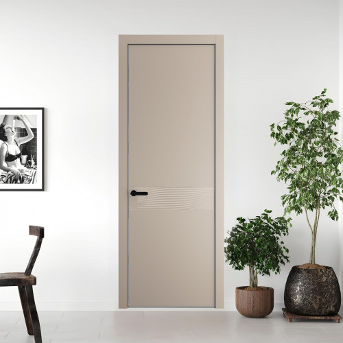 65 PE.O Сэнд вставка Глухая кромка Черный ProfilDoors Orange