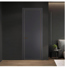 1 PE.O Грей вставка Глухая кромка Деорэ ProfilDoors Orange