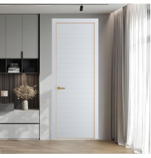 41 PE.O Вайт вставка Глухая кромка Золото ProfilDoors Orange