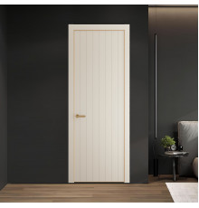 42 PE.O Кремовая Магнолия вставка Глухая кромка Золото ProfilDoors Orange