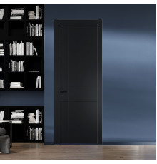43 PE.O Блэк вставка Глухая кромка Черный ProfilDoors Orange
