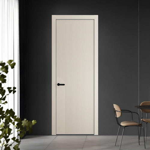 49 PE.O Кремовая Магнолия вставка Глухая кромка Черный муар ProfilDoors Orange
