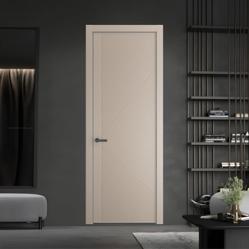50 PE.O Сэнд вставка Глухая кромка Серая ночь ProfilDoors Orange