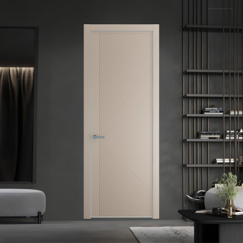 50 PE.O Сэнд вставка Глухая кромка Серебро ProfilDoors Orange