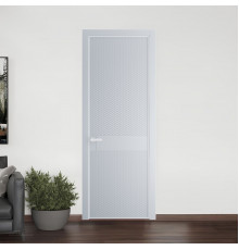 51 PE.O Лайт Грей вставка Глухая кромка Вайт ProfilDoors Orange