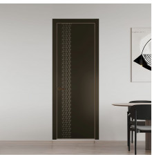 53 PE.O Перламутр Бронза вставка Глухая кромка Деорэ ProfilDoors Orange