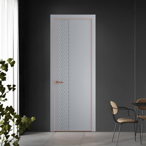 53 PE.O Смоки вставка Глухая кромка Медь ProfilDoors Orange