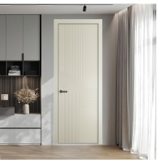 55 PE.O Перламутр Белый вставка Глухая кромка Серая ночь ProfilDoors Orange