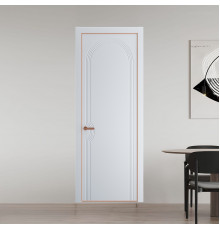 56 PE.O Вайт вставка Глухая кромка Медь ProfilDoors Orange