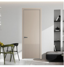 57 PE.O Сэнд вставка Глухая кромка Серая ночь ProfilDoors Orange