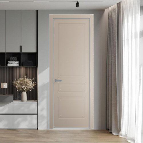 63 PE.O Сэнд вставка Глухая кромка Серебро ProfilDoors Orange