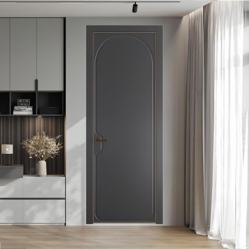 64 PE.O Графит вставка Глухая кромка Деорэ ProfilDoors Orange
