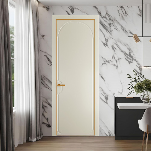 64 PE.O Перламутр Белый вставка Глухая кромка Бронза ProfilDoors Orange