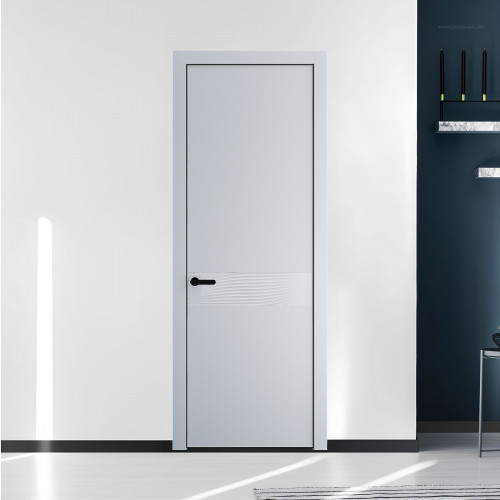 65 PE.O Лайт Грей вставка Глухая кромка Черный ProfilDoors Orange